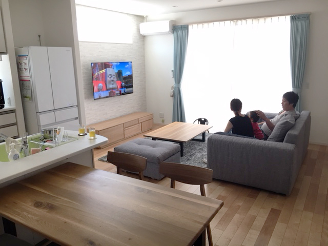 リビング ダイニング ナチュラル コーディネート