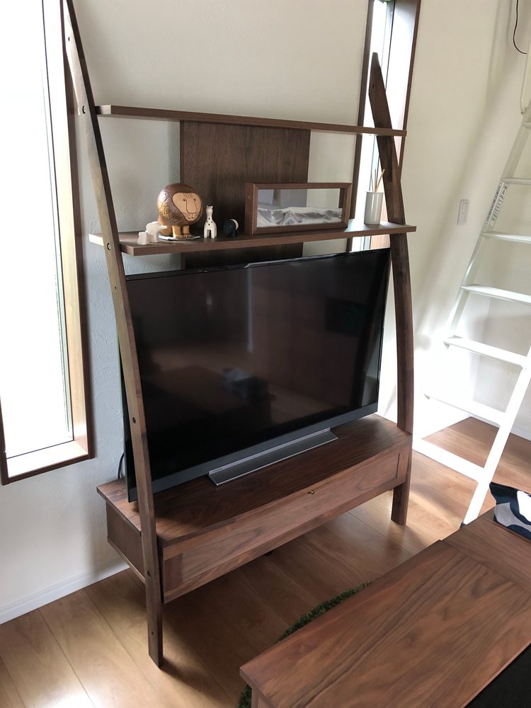 おしゃれ テレビボード ウォールナット 収納