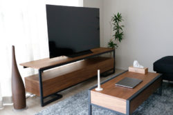 テレビボード ローテーブル ウォールナット リビング シンプル オシャレ