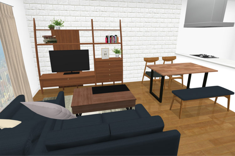 3Dコーディネート プラン インテリア